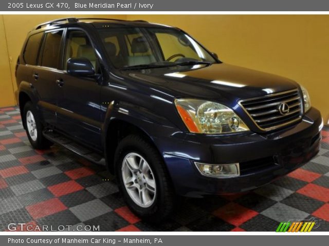 2005 Lexus GX 470 in Blue Meridian Pearl