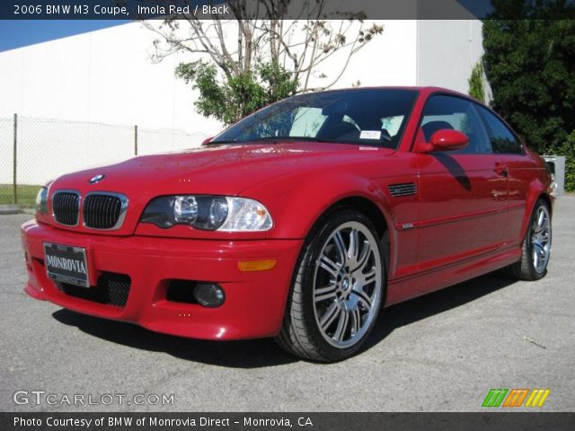 2006 BMW M3 Coupe in Imola Red