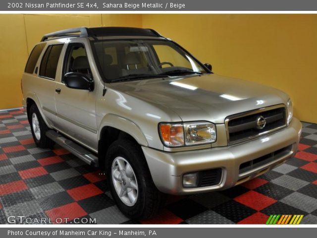 2002 Nissan Pathfinder SE 4x4 in Sahara Beige Metallic