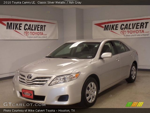 2010 Toyota Camry LE in Classic Silver Metallic