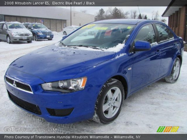 2008 Mitsubishi Lancer ES in Electric Blue Pearl