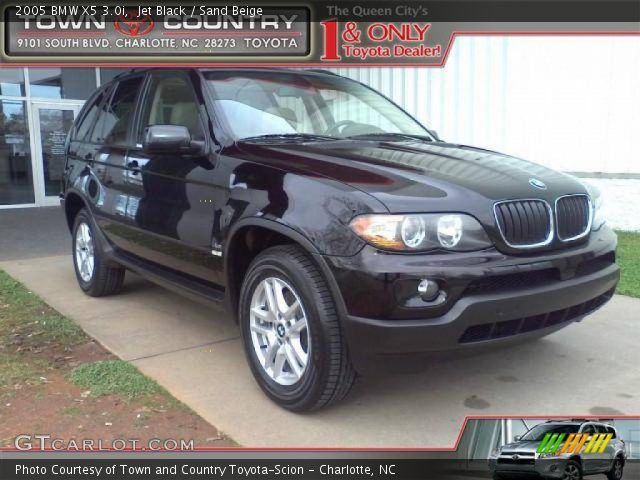 2005 BMW X5 3.0i in Jet Black