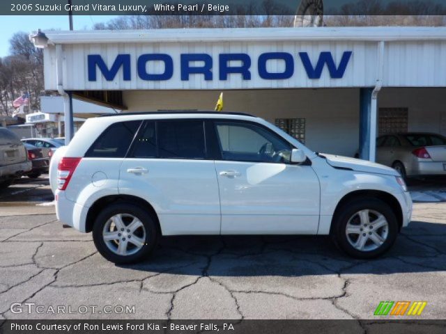 2006 Suzuki Grand Vitara Luxury in White Pearl