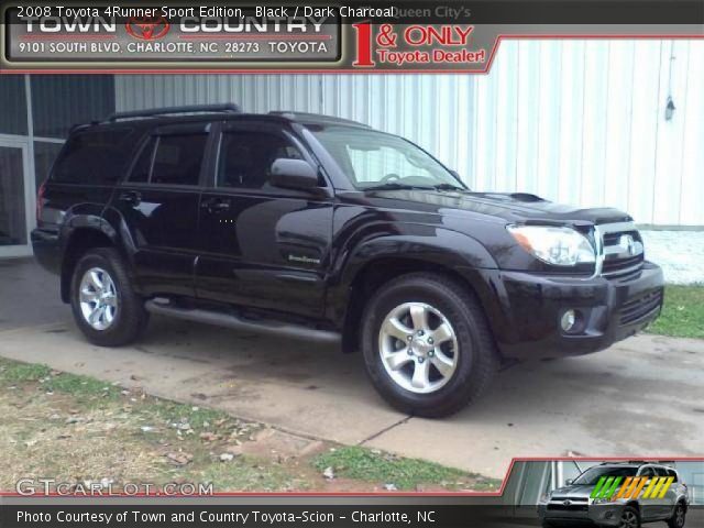 2008 Toyota 4Runner Sport Edition in Black