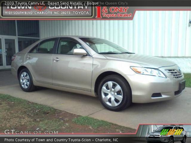 2009 Toyota Camry LE in Desert Sand Metallic