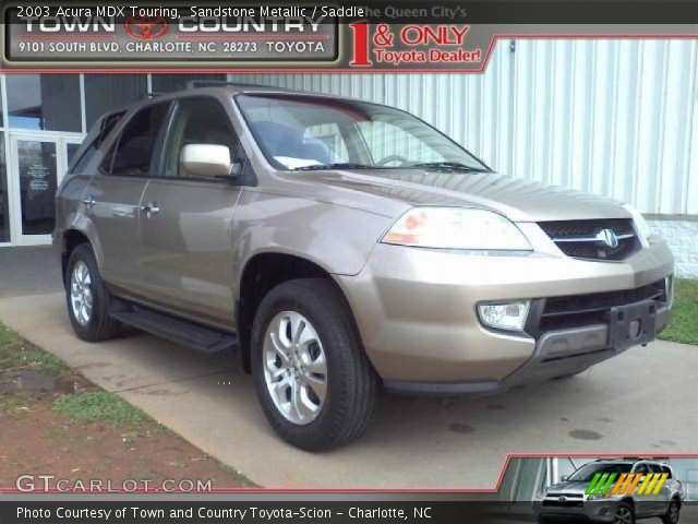 2003 Acura MDX Touring in Sandstone Metallic