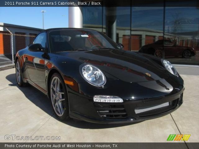 2011 Porsche 911 Carrera S Cabriolet in Black