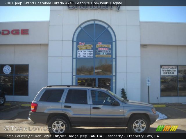 2001 Jeep Grand Cherokee Laredo 4x4 in Graphite Grey Pearl