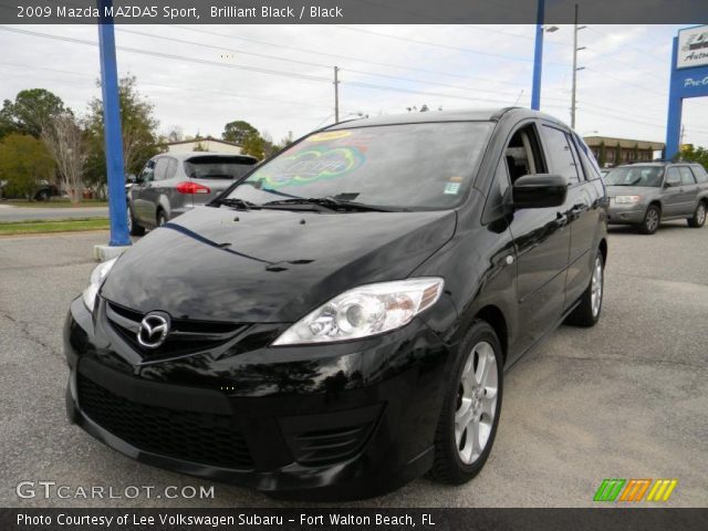 2009 Mazda MAZDA5 Sport in Brilliant Black