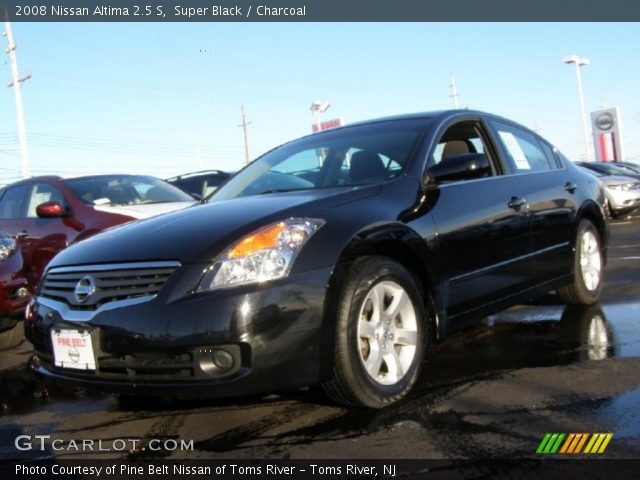2008 Nissan Altima 2.5 S in Super Black