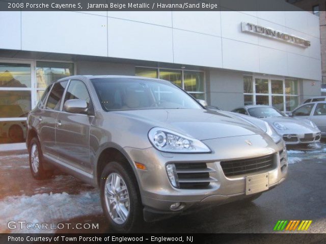 2008 Porsche Cayenne S in Jarama Beige Metallic