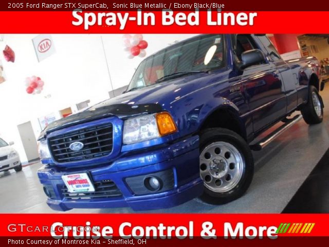 2005 Ford Ranger STX SuperCab in Sonic Blue Metallic