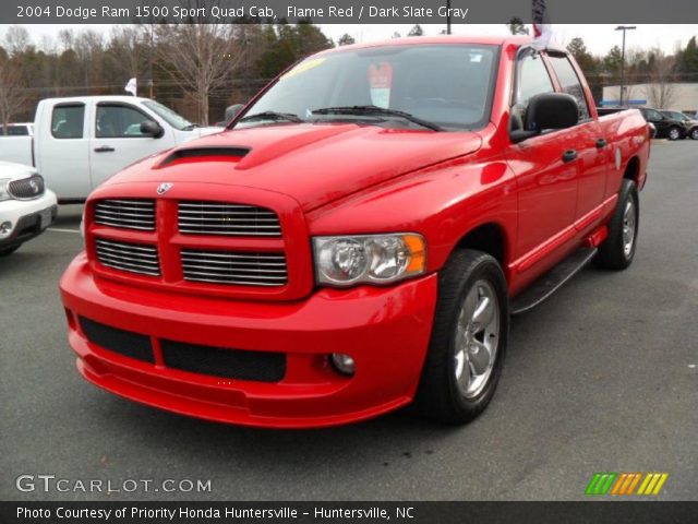 2004 Dodge Ram 1500 Sport Quad Cab in Flame Red