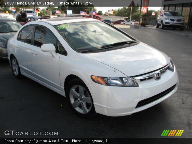 2007 Honda Civic EX Sedan in Taffeta White