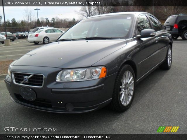 2007 Volvo S60 2.5T in Titanium Gray Metallic