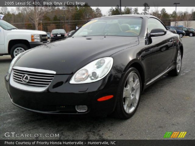 2005 Lexus SC 430 in Black Onyx