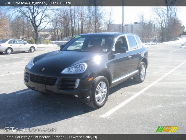 2008 Porsche Cayenne S in Black
