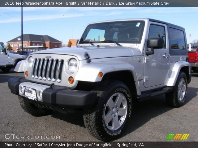 2010 Jeep Wrangler Sahara 4x4 in Bright Silver Metallic