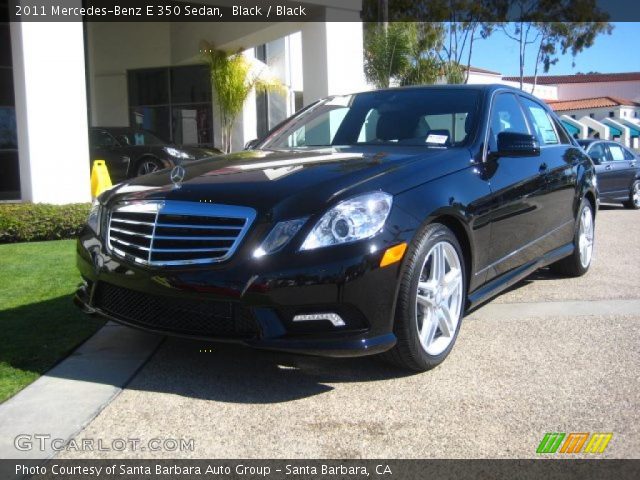 2011 Mercedes-Benz E 350 Sedan in Black