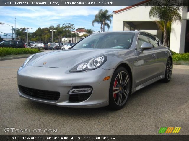 2011 Porsche Panamera Turbo in Platinum Silver Metallic
