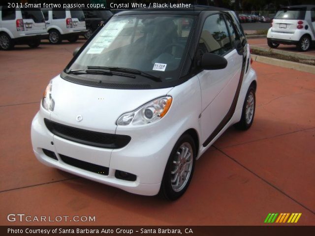 2011 Smart fortwo passion coupe in Crystal White