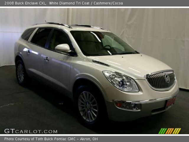 2008 Buick Enclave CXL in White Diamond Tri Coat