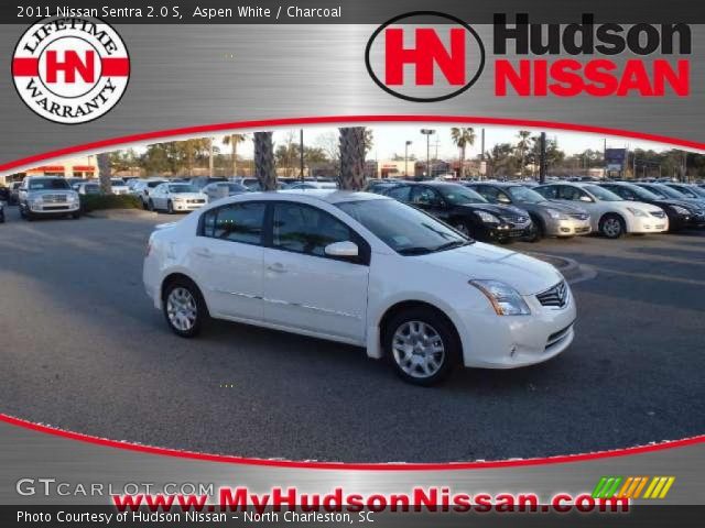 2011 Nissan Sentra 2.0 S in Aspen White