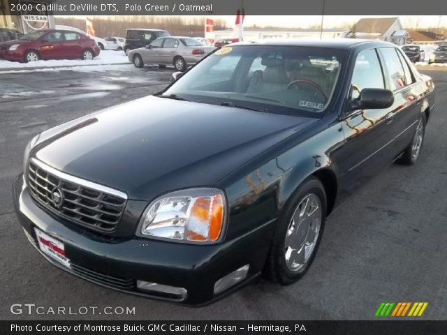 2000 Cadillac DeVille DTS in Polo Green