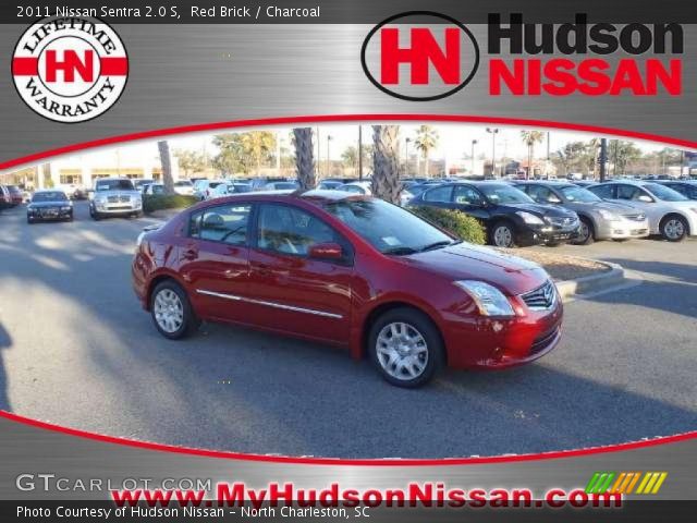 2011 Nissan Sentra 2.0 S in Red Brick