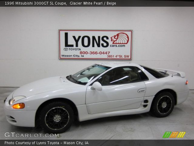 1996 Mitsubishi 3000GT SL Coupe in Glacier White Pearl