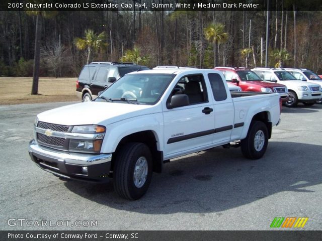 2005 Chevrolet Colorado LS Extended Cab 4x4 in Summit White