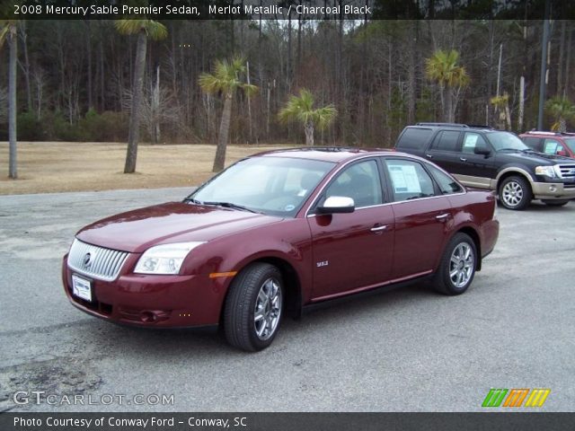2008 Mercury Sable Premier Sedan in Merlot Metallic