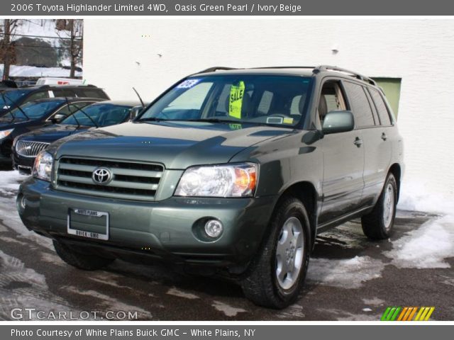 2006 Toyota Highlander Limited 4WD in Oasis Green Pearl