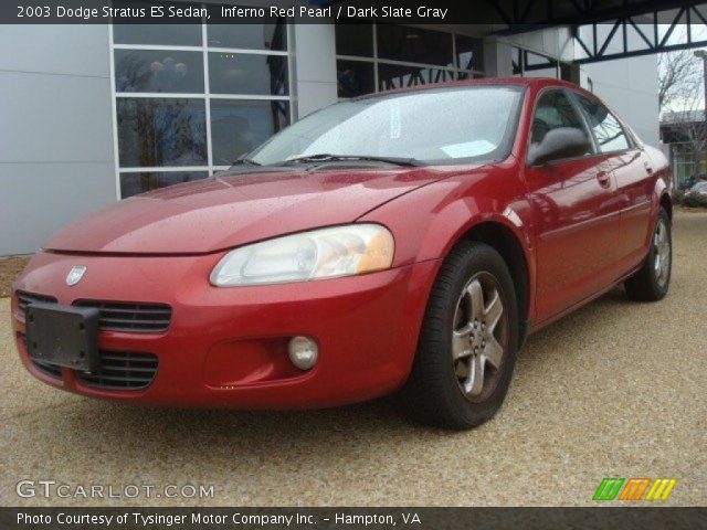 2003 Dodge Stratus ES Sedan in Inferno Red Pearl