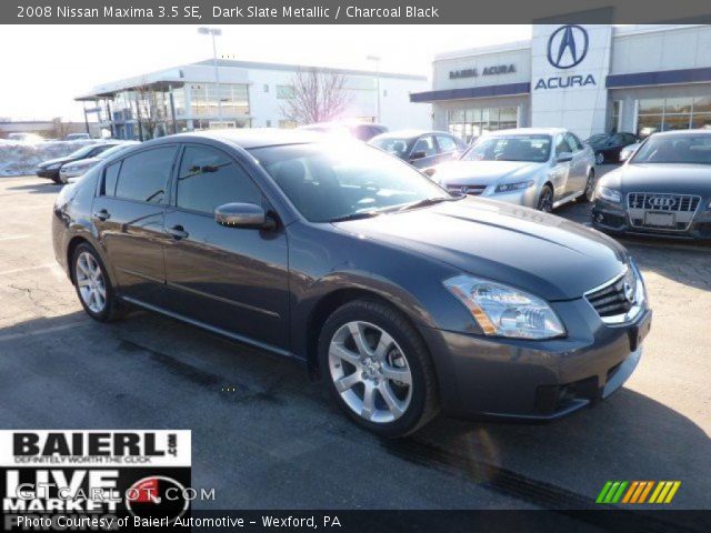 2008 Nissan Maxima 3.5 SE in Dark Slate Metallic
