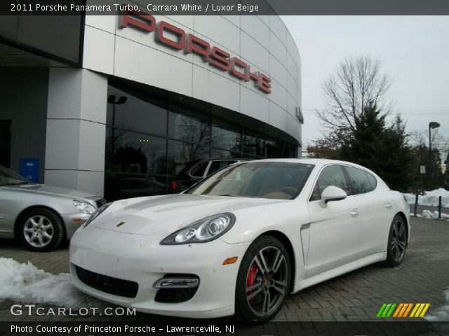 2011 Porsche Panamera Turbo in Carrara White