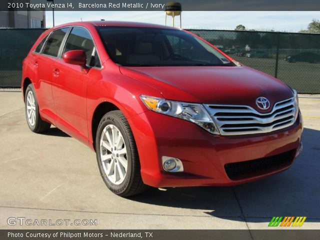 2010 Toyota Venza I4 in Barcelona Red Metallic