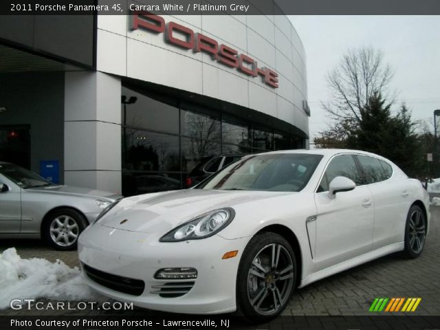 2011 Porsche Panamera 4S in Carrara White