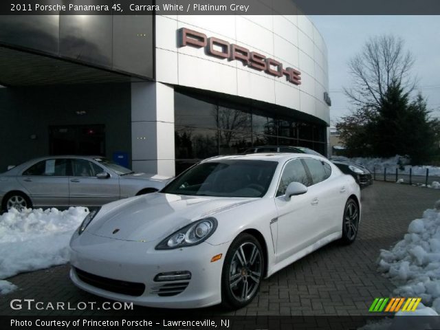 2011 Porsche Panamera 4S in Carrara White