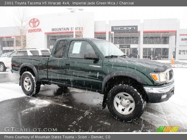 2001 Toyota Tacoma V6 Xtracab 4x4 in Imperial Jade Green Mica