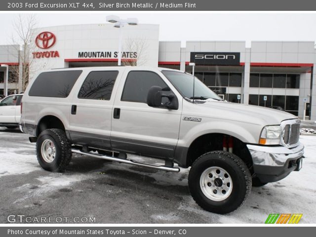 2003 Ford Excursion XLT 4x4 in Silver Birch Metallic