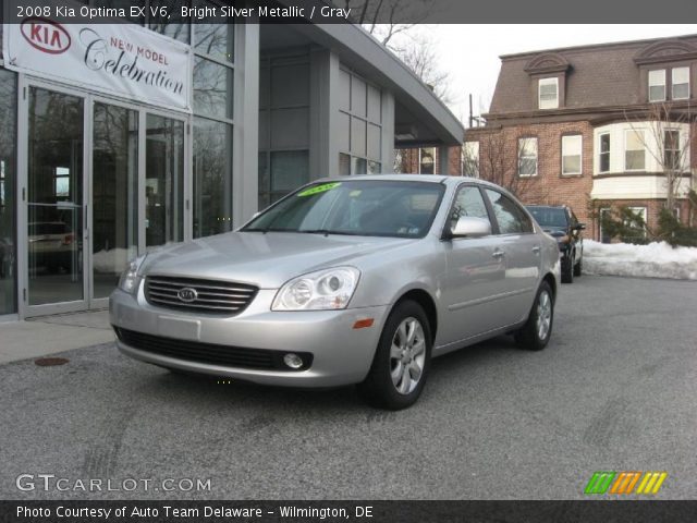 2008 Kia Optima EX V6 in Bright Silver Metallic