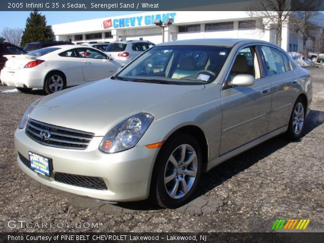 2005 Infiniti G 35 x Sedan in Serengeti Sand