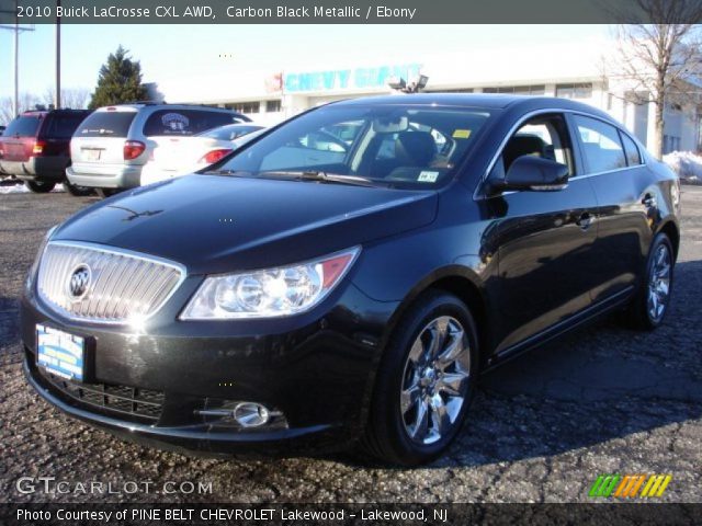 2010 Buick LaCrosse CXL AWD in Carbon Black Metallic