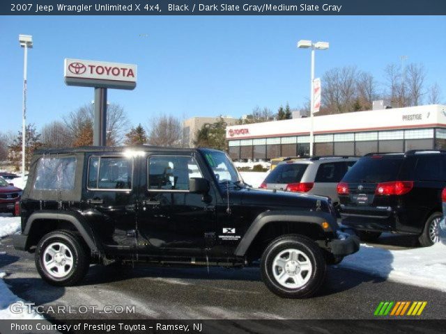 2007 Jeep Wrangler Unlimited X 4x4 in Black