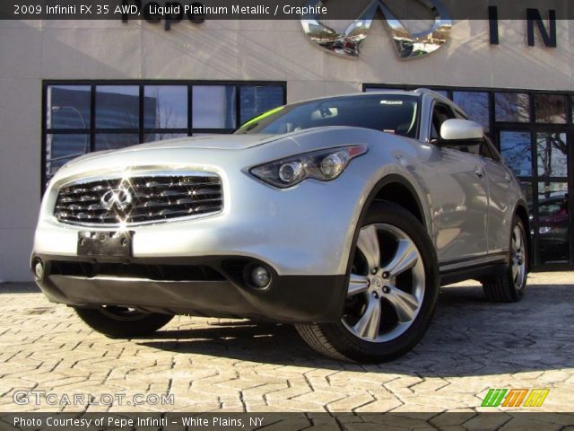 2009 Infiniti FX 35 AWD in Liquid Platinum Metallic