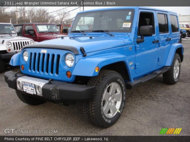 2011 Jeep Wrangler Unlimited Sahara 4x4 in Cosmos Blue
