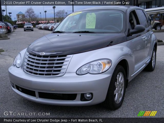 2010 Chrysler PT Cruiser Couture Edition in Two Tone Silver/Black