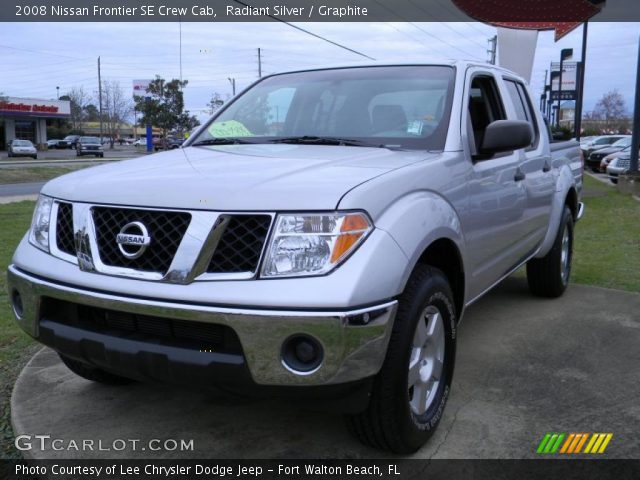 2008 Nissan Frontier SE Crew Cab in Radiant Silver