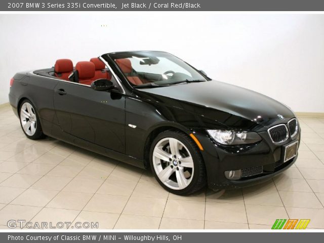 2007 BMW 3 Series 335i Convertible in Jet Black